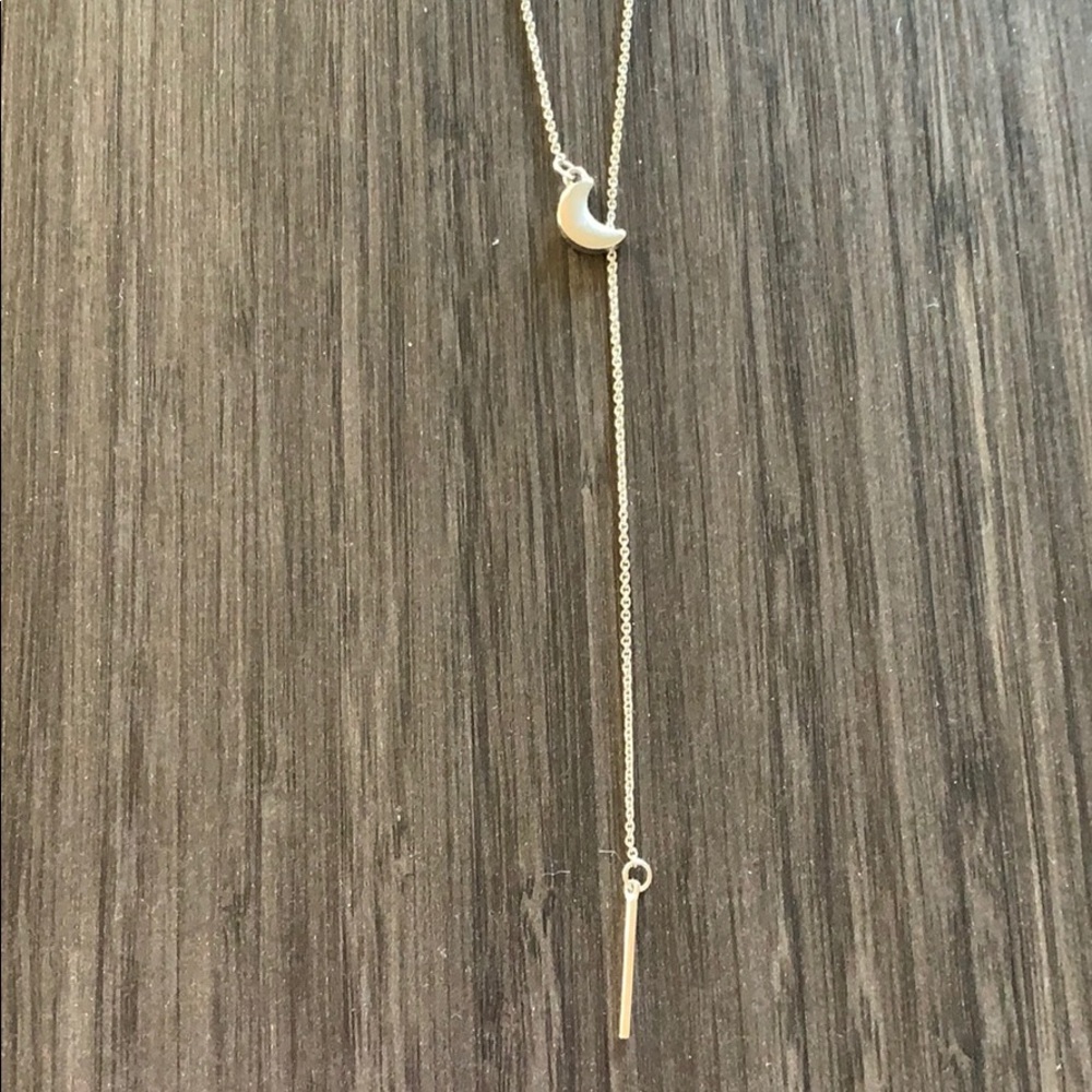 Full Tilt moon lariat necklace